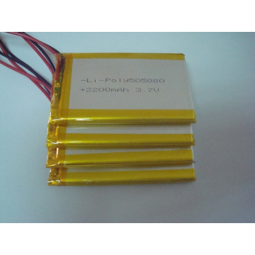 9505080 Cell Lipo 3.7V 2200mAh Polymer Lithium Battery